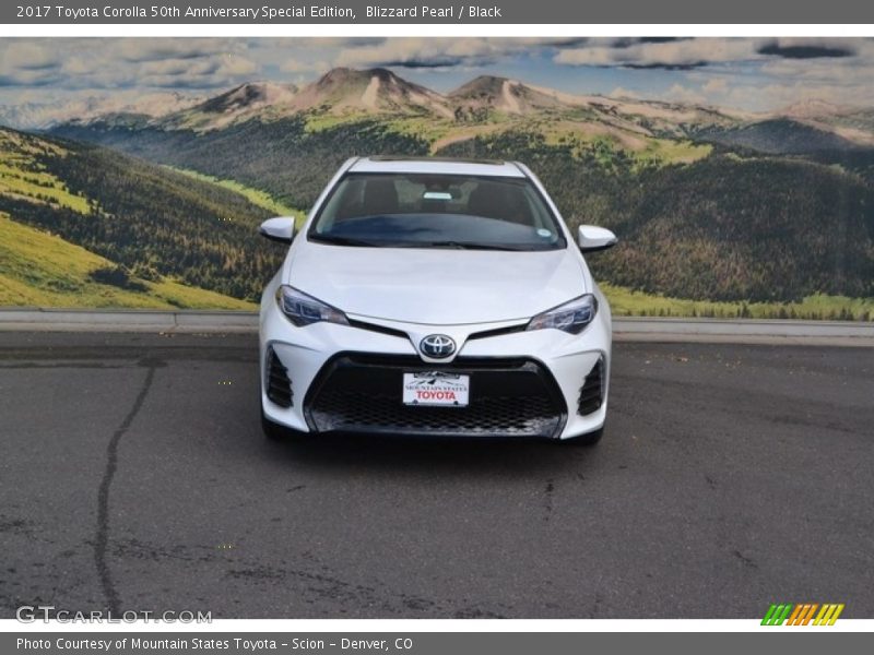 Blizzard Pearl / Black 2017 Toyota Corolla 50th Anniversary Special Edition