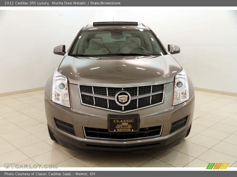 Mocha Steel Metallic / Shale/Brownstone 2012 Cadillac SRX Luxury