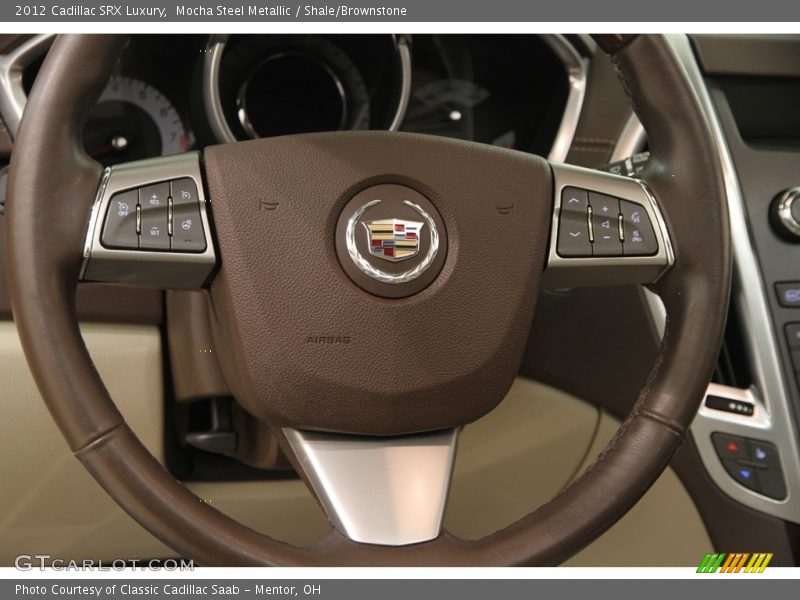 Mocha Steel Metallic / Shale/Brownstone 2012 Cadillac SRX Luxury