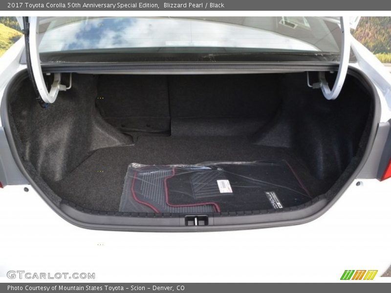  2017 Corolla 50th Anniversary Special Edition Trunk