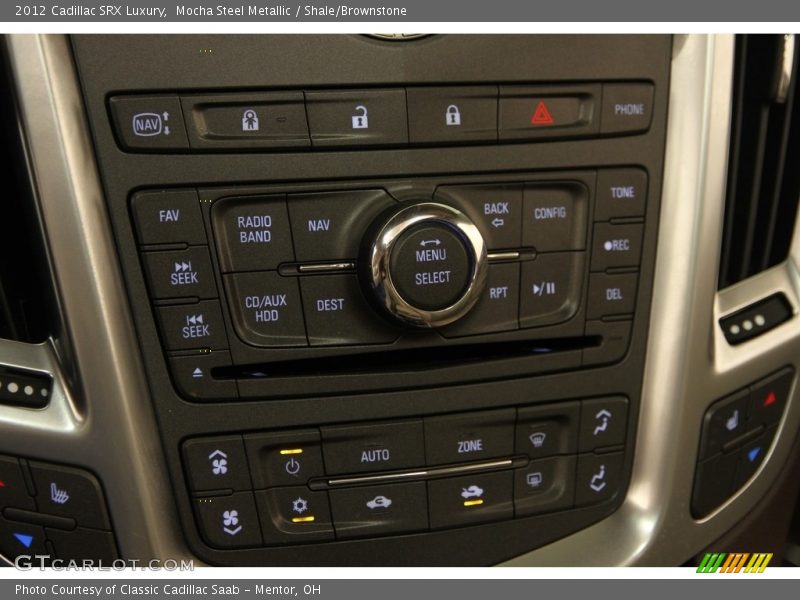 Mocha Steel Metallic / Shale/Brownstone 2012 Cadillac SRX Luxury