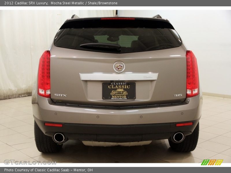 Mocha Steel Metallic / Shale/Brownstone 2012 Cadillac SRX Luxury