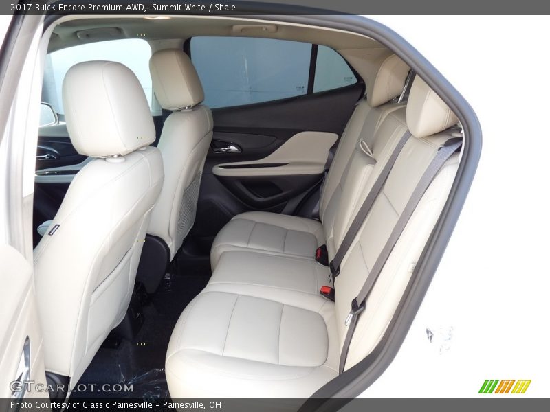 Rear Seat of 2017 Encore Premium AWD