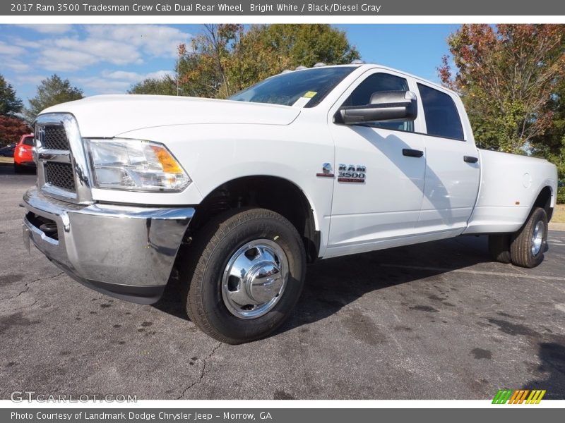 Front 3/4 View of 2017 3500 Tradesman Crew Cab Dual Rear Wheel