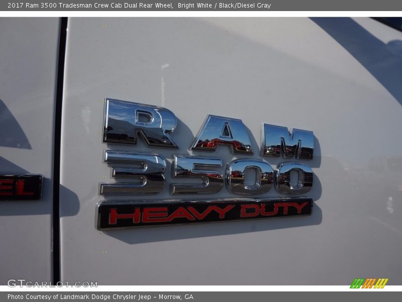  2017 3500 Tradesman Crew Cab Dual Rear Wheel Logo