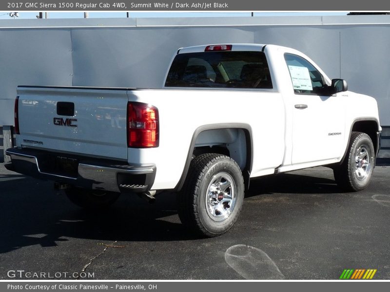 Summit White / Dark Ash/Jet Black 2017 GMC Sierra 1500 Regular Cab 4WD