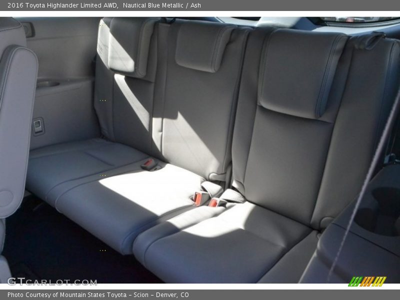 Nautical Blue Metallic / Ash 2016 Toyota Highlander Limited AWD