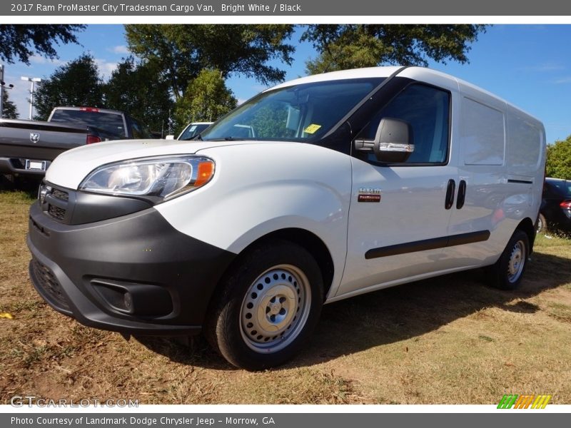 Bright White / Black 2017 Ram ProMaster City Tradesman Cargo Van