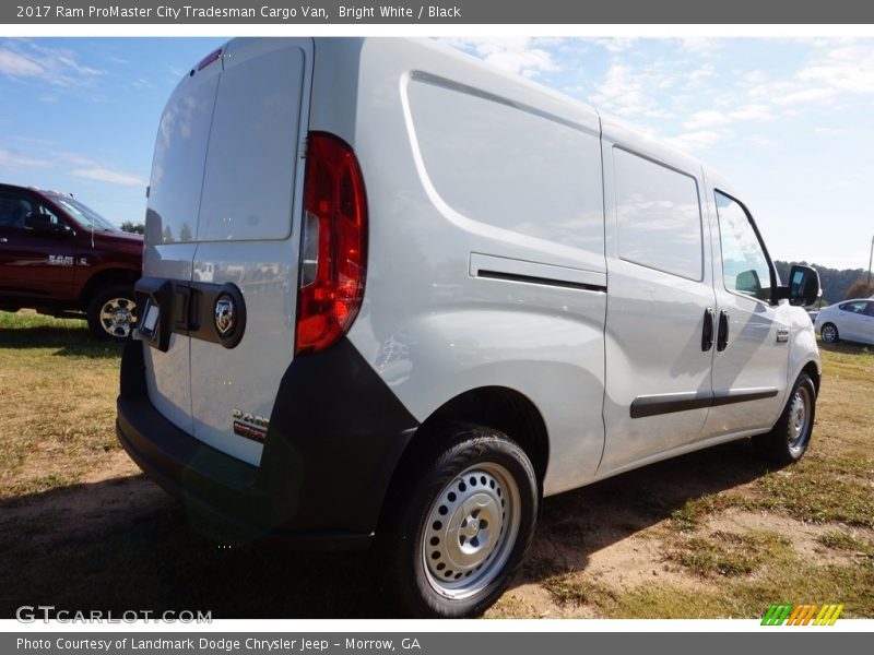 Bright White / Black 2017 Ram ProMaster City Tradesman Cargo Van