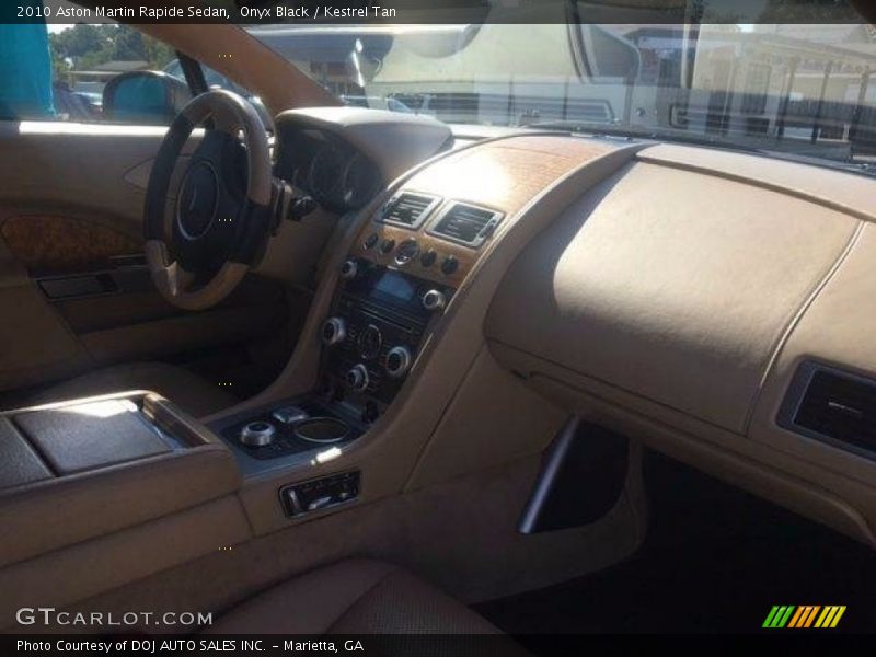 Onyx Black / Kestrel Tan 2010 Aston Martin Rapide Sedan