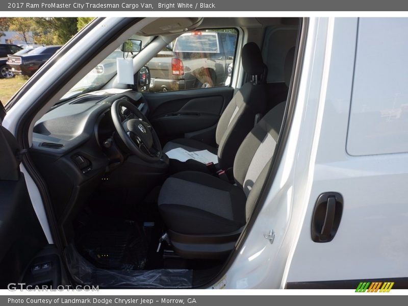 Bright White / Black 2017 Ram ProMaster City Tradesman Cargo Van