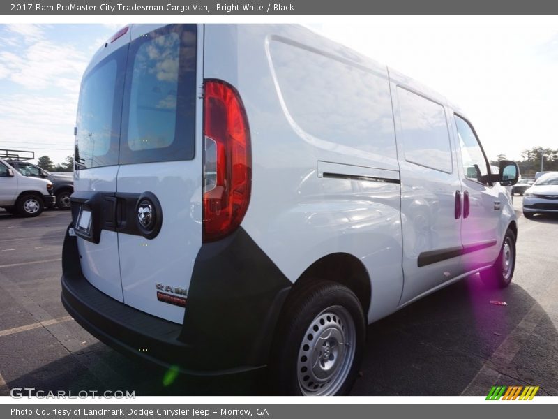 Bright White / Black 2017 Ram ProMaster City Tradesman Cargo Van