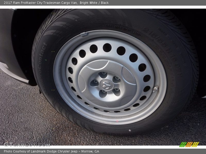 Bright White / Black 2017 Ram ProMaster City Tradesman Cargo Van