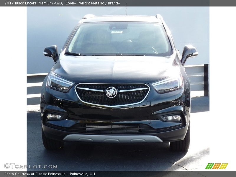 Ebony Twilight Metallic / Brandy 2017 Buick Encore Premium AWD