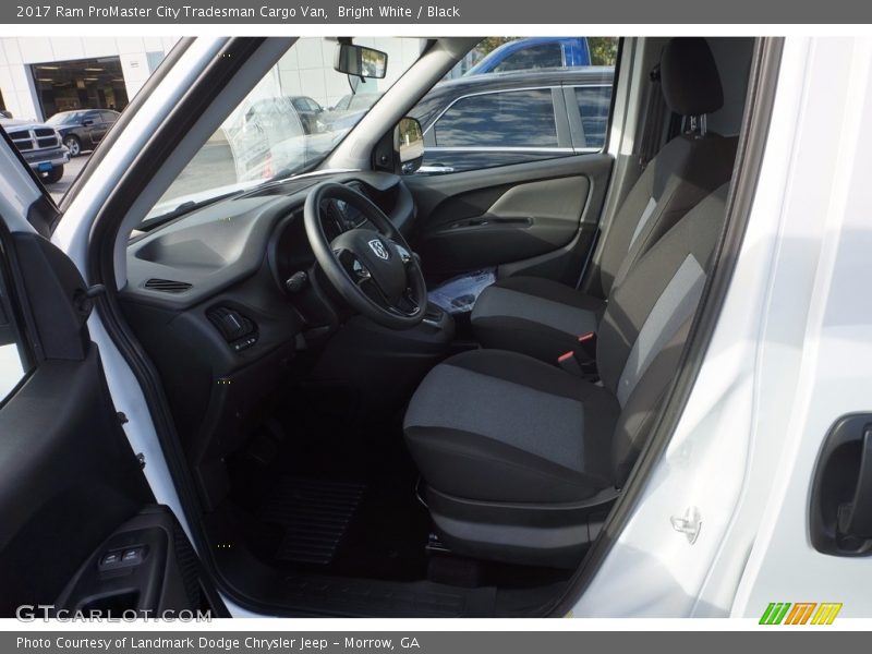 Bright White / Black 2017 Ram ProMaster City Tradesman Cargo Van