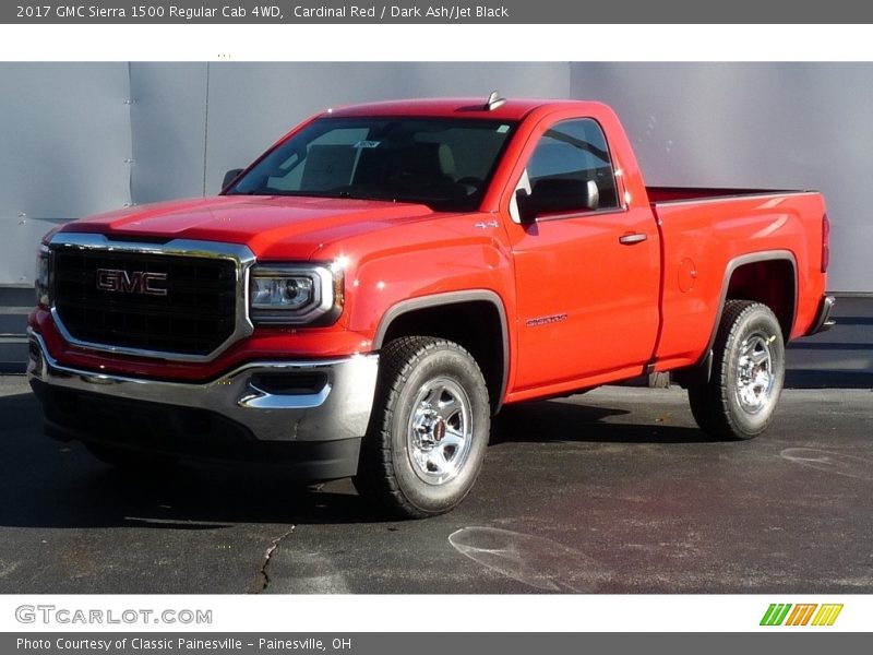 Front 3/4 View of 2017 Sierra 1500 Regular Cab 4WD