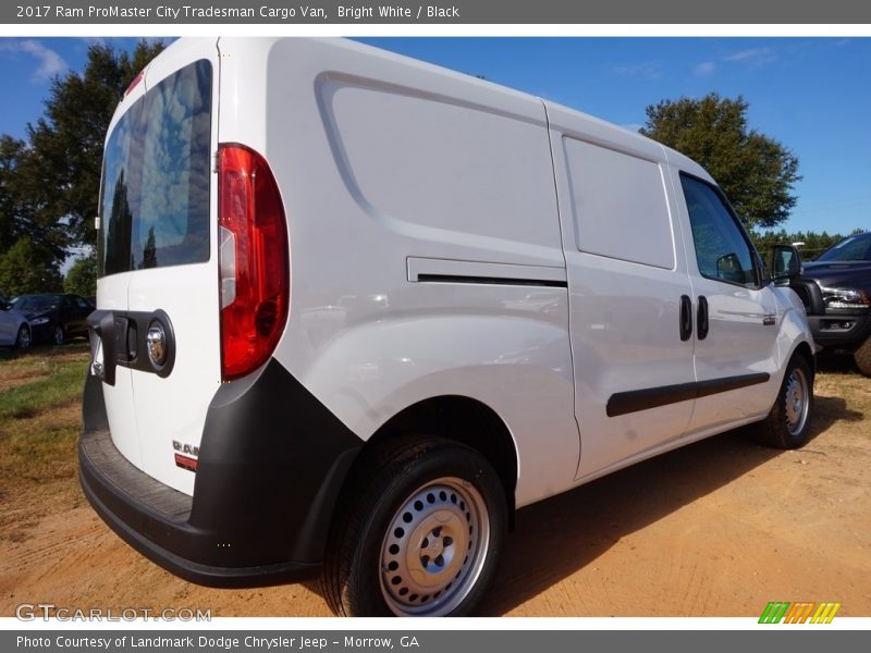 Bright White / Black 2017 Ram ProMaster City Tradesman Cargo Van