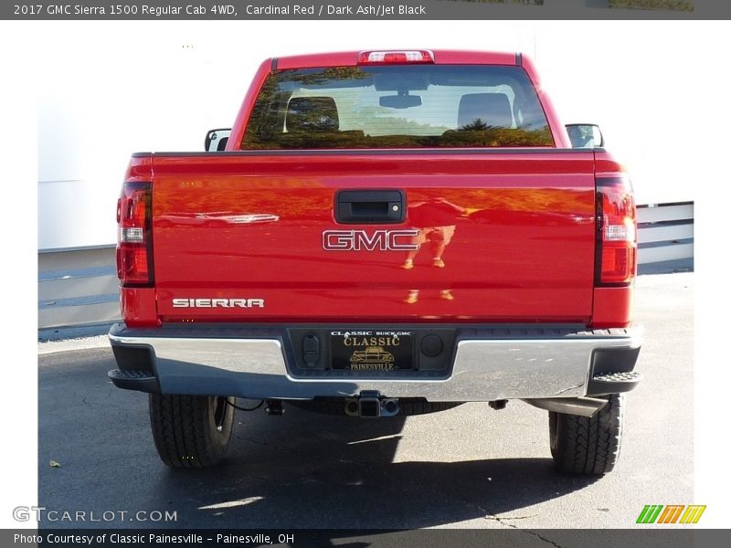 Cardinal Red / Dark Ash/Jet Black 2017 GMC Sierra 1500 Regular Cab 4WD