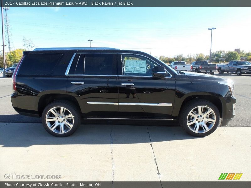 Black Raven / Jet Black 2017 Cadillac Escalade Premium Luxury 4WD