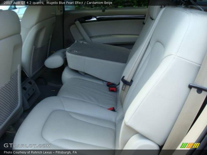 Mugello Blue Pearl Effect / Cardamom Beige 2007 Audi Q7 4.2 quattro