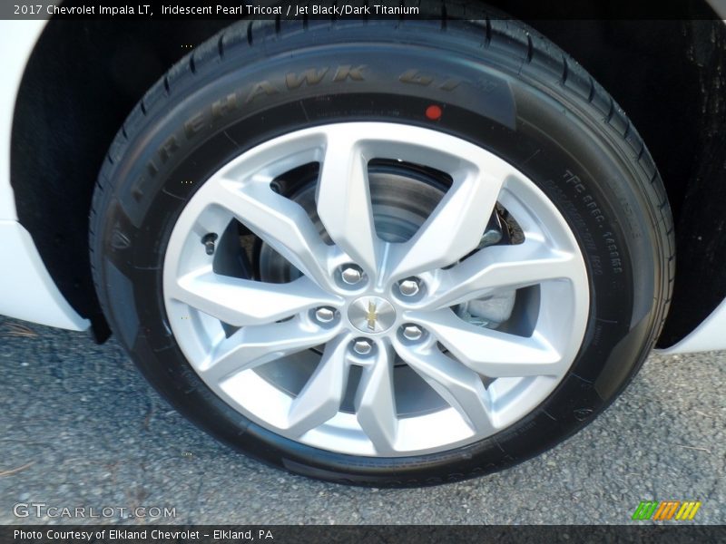 Iridescent Pearl Tricoat / Jet Black/Dark Titanium 2017 Chevrolet Impala LT