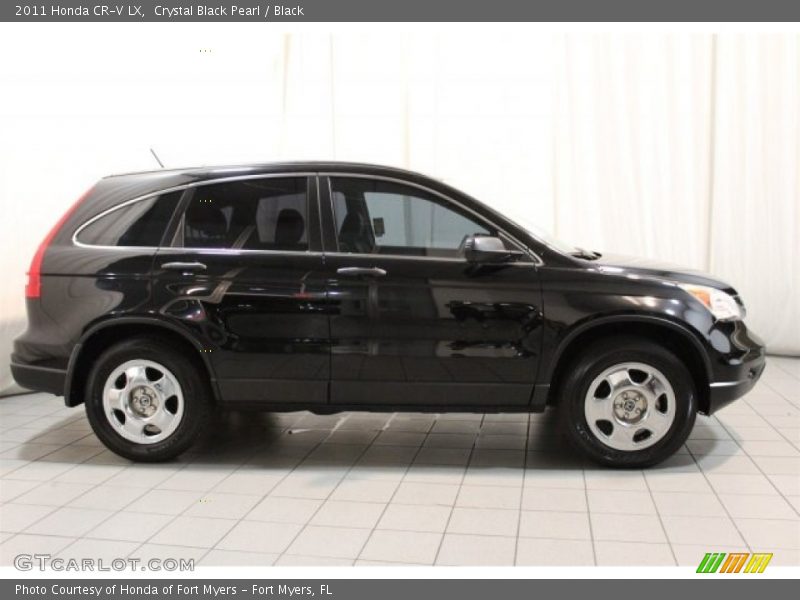 Crystal Black Pearl / Black 2011 Honda CR-V LX