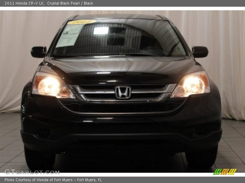 Crystal Black Pearl / Black 2011 Honda CR-V LX
