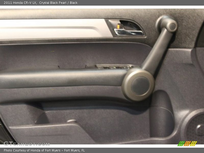 Crystal Black Pearl / Black 2011 Honda CR-V LX