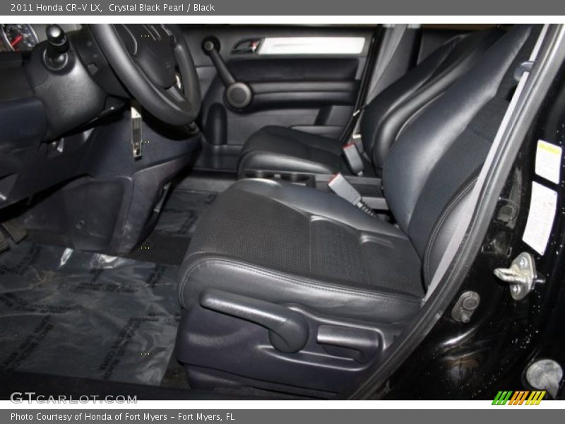 Crystal Black Pearl / Black 2011 Honda CR-V LX