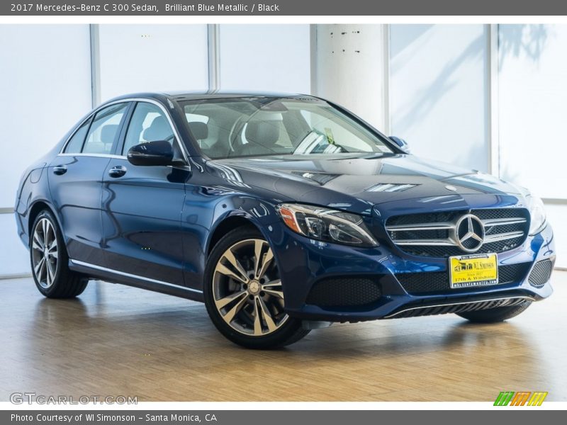 Front 3/4 View of 2017 C 300 Sedan