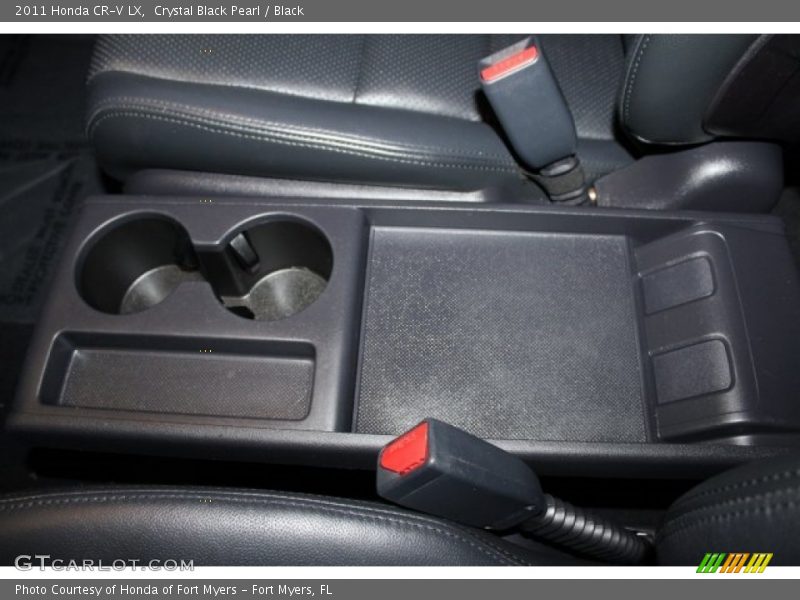 Crystal Black Pearl / Black 2011 Honda CR-V LX