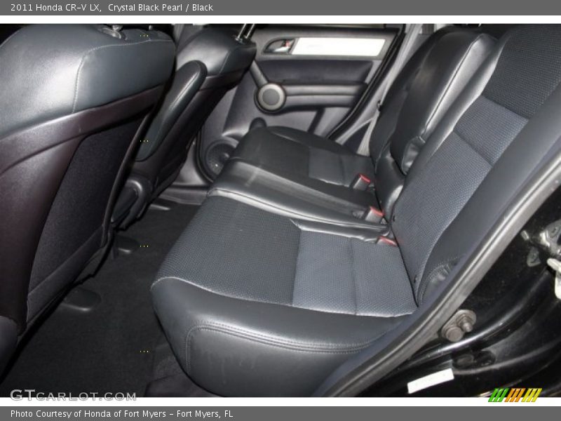 Crystal Black Pearl / Black 2011 Honda CR-V LX