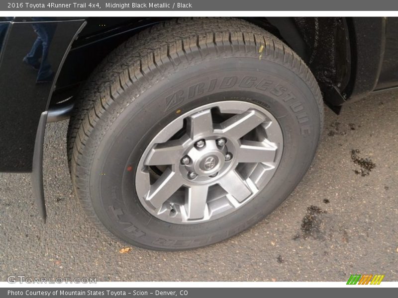 Midnight Black Metallic / Black 2016 Toyota 4Runner Trail 4x4