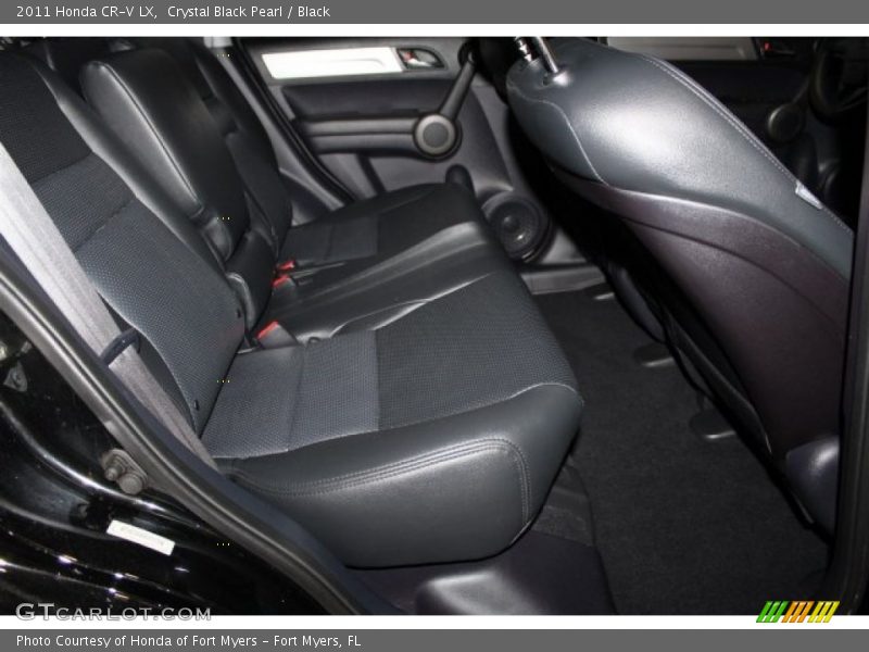 Crystal Black Pearl / Black 2011 Honda CR-V LX