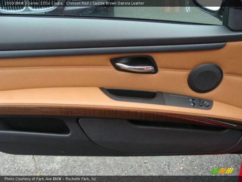 Crimson Red / Saddle Brown Dakota Leather 2009 BMW 3 Series 335xi Coupe