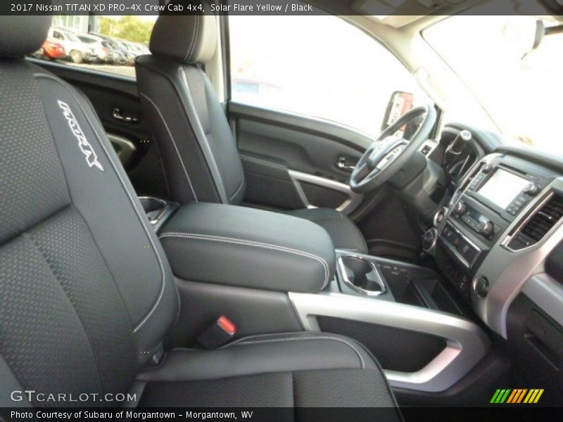  2017 TITAN XD PRO-4X Crew Cab 4x4 Black Interior
