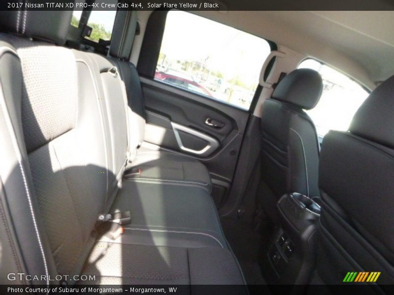 Solar Flare Yellow / Black 2017 Nissan TITAN XD PRO-4X Crew Cab 4x4
