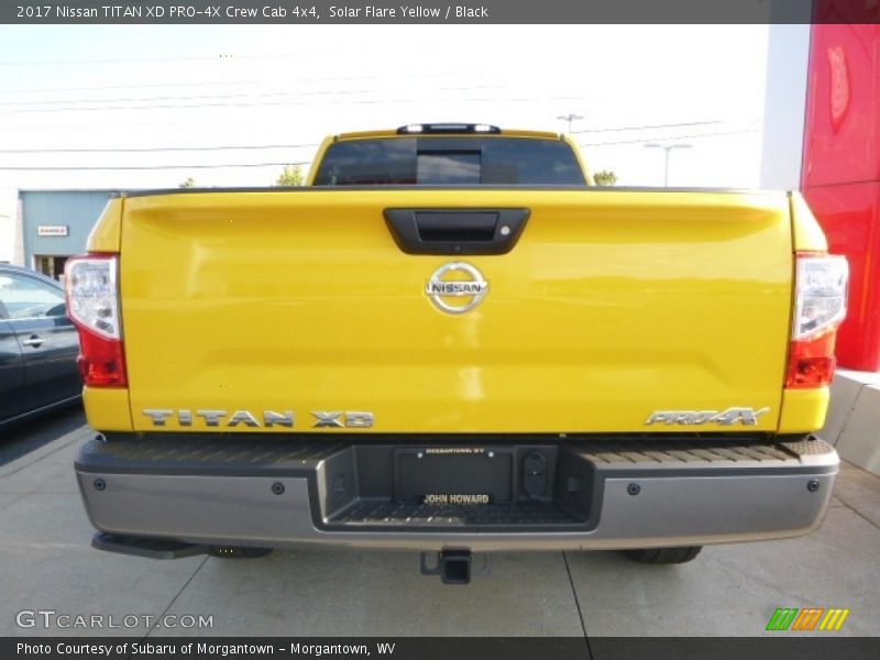  2017 TITAN XD PRO-4X Crew Cab 4x4 Solar Flare Yellow
