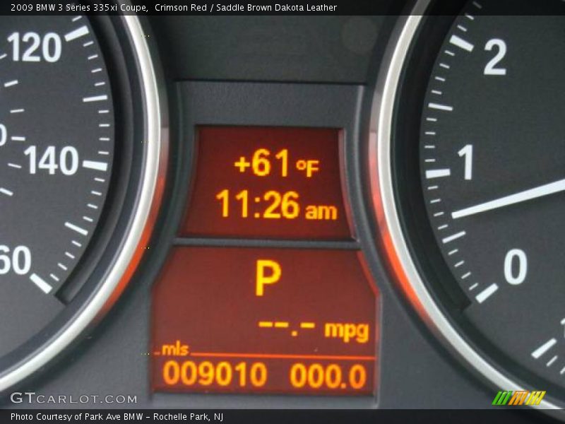 Crimson Red / Saddle Brown Dakota Leather 2009 BMW 3 Series 335xi Coupe