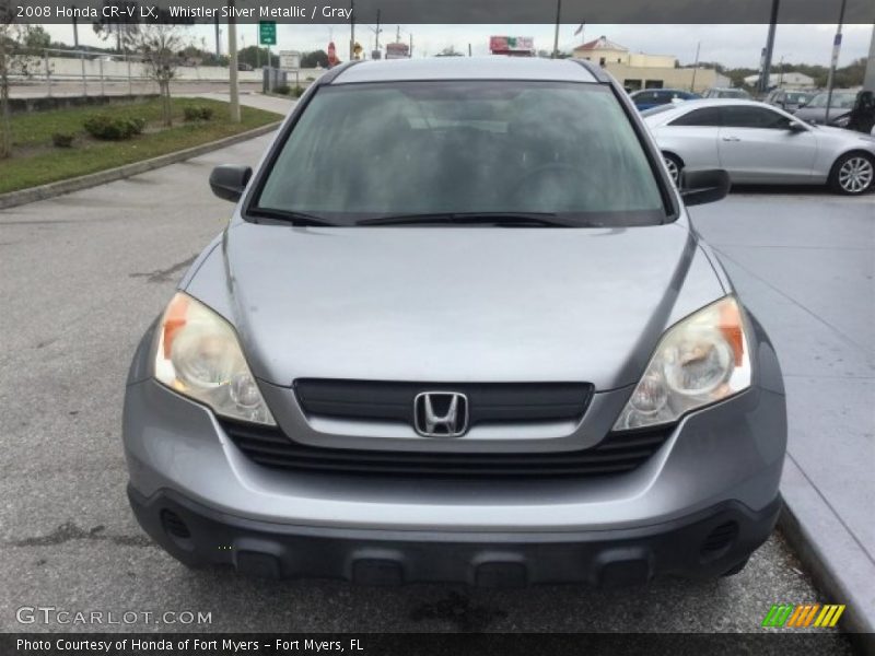 Whistler Silver Metallic / Gray 2008 Honda CR-V LX