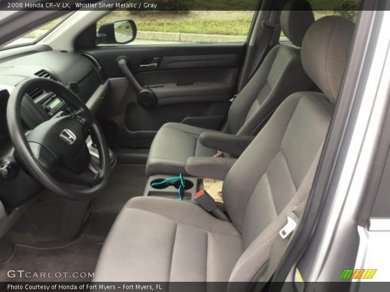 Whistler Silver Metallic / Gray 2008 Honda CR-V LX