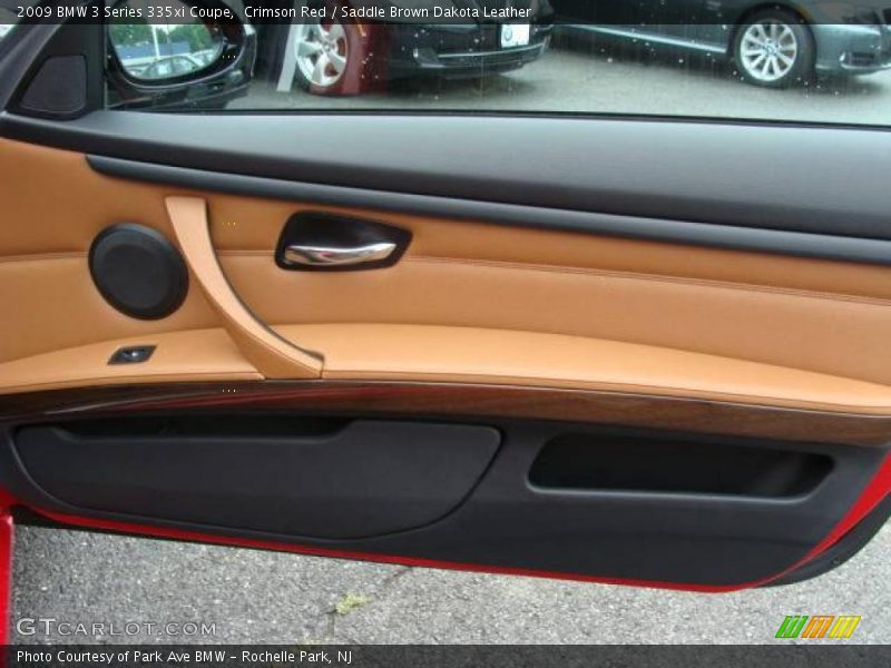 Crimson Red / Saddle Brown Dakota Leather 2009 BMW 3 Series 335xi Coupe