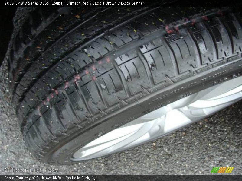 Crimson Red / Saddle Brown Dakota Leather 2009 BMW 3 Series 335xi Coupe