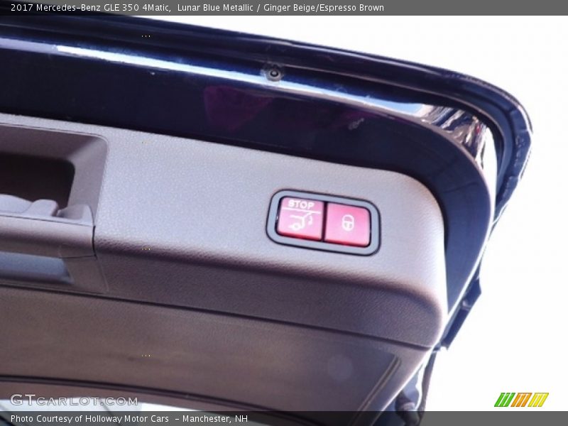 Lunar Blue Metallic / Ginger Beige/Espresso Brown 2017 Mercedes-Benz GLE 350 4Matic