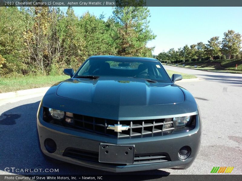 Ashen Gray Metallic / Black 2013 Chevrolet Camaro LS Coupe