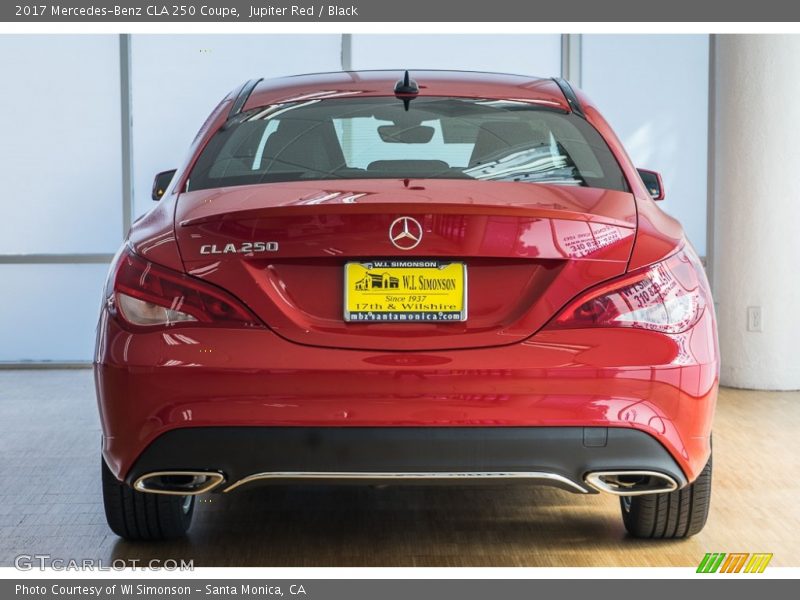 Jupiter Red / Black 2017 Mercedes-Benz CLA 250 Coupe
