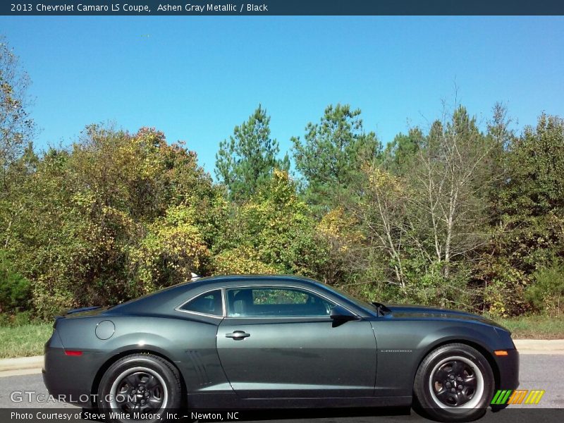 Ashen Gray Metallic / Black 2013 Chevrolet Camaro LS Coupe