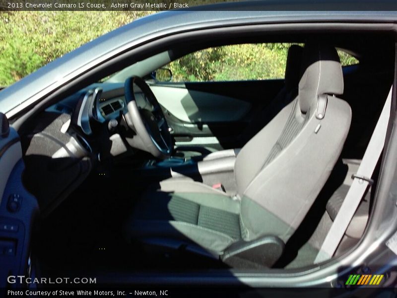 Ashen Gray Metallic / Black 2013 Chevrolet Camaro LS Coupe