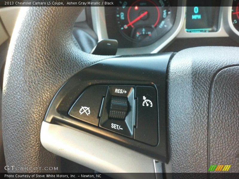 Ashen Gray Metallic / Black 2013 Chevrolet Camaro LS Coupe