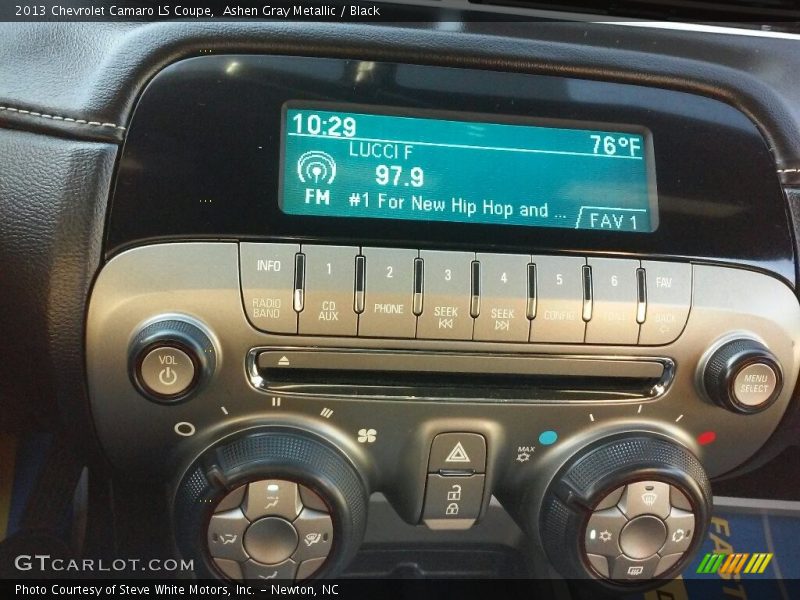 Ashen Gray Metallic / Black 2013 Chevrolet Camaro LS Coupe